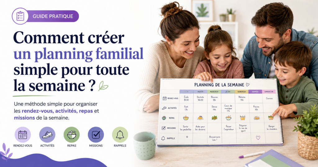 planning familial semaine