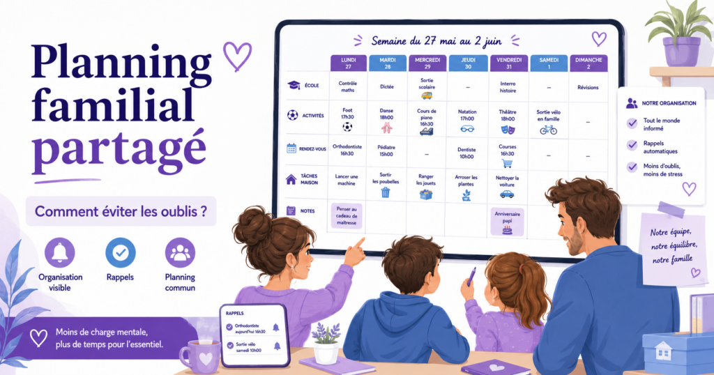 Planning familial partagé