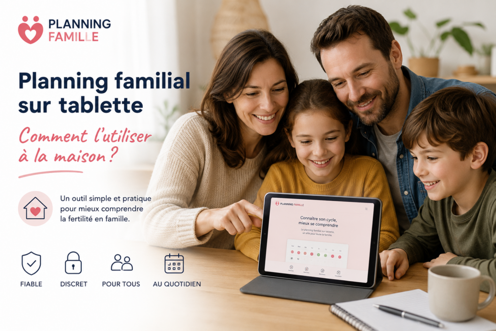 Planning familial sur tablette