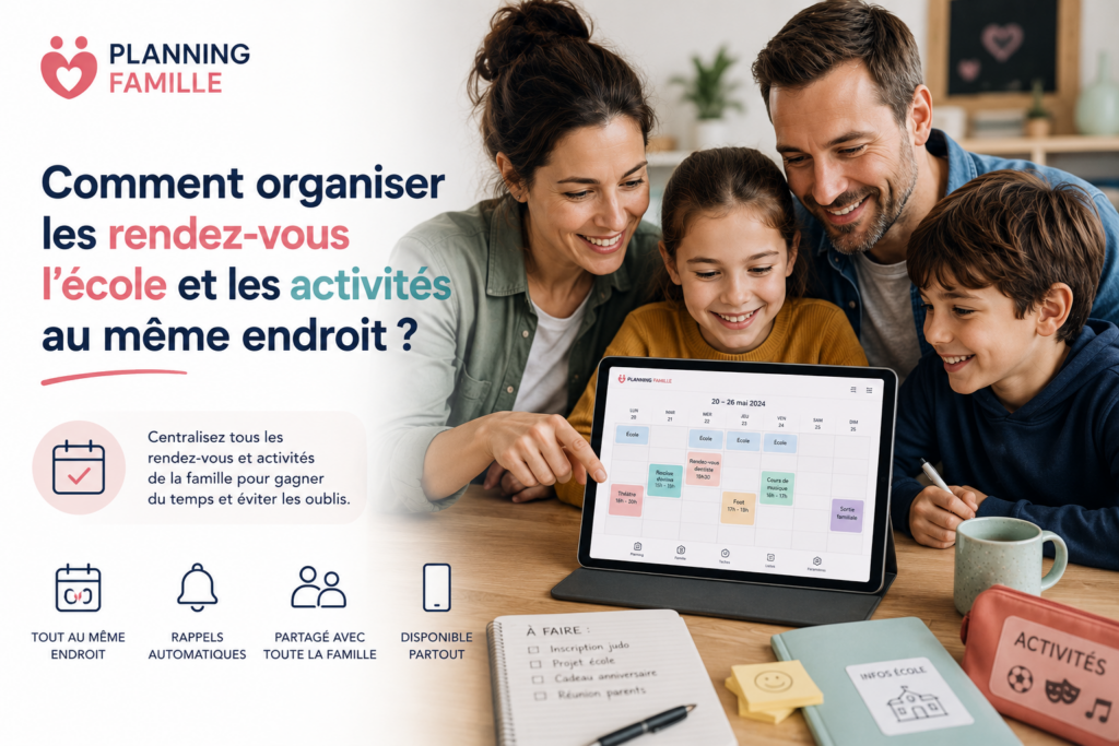 organiser les rendez-vous