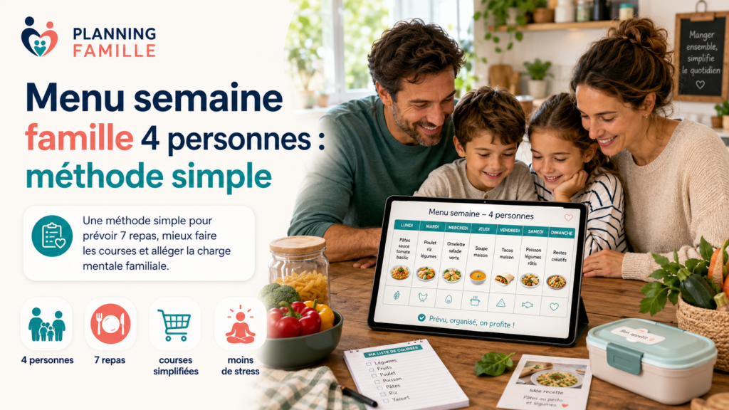 Menu semaine