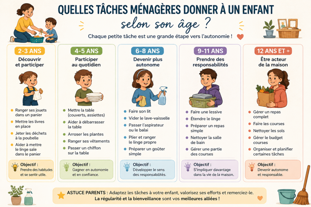 tâches ménagères