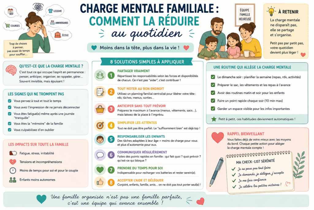 Charge mentale familiale